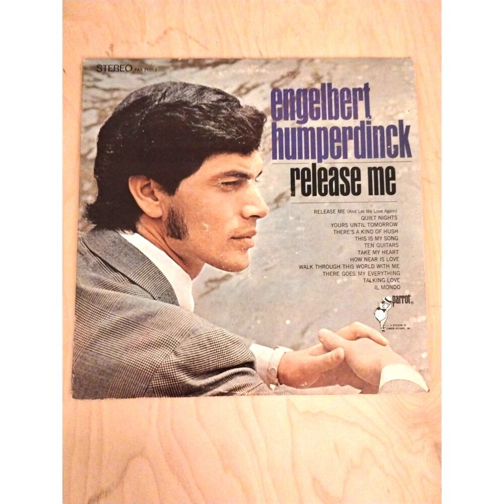 Engelbert Humperdinck Release Me Vinyl Record Vintage Album Good Condition
